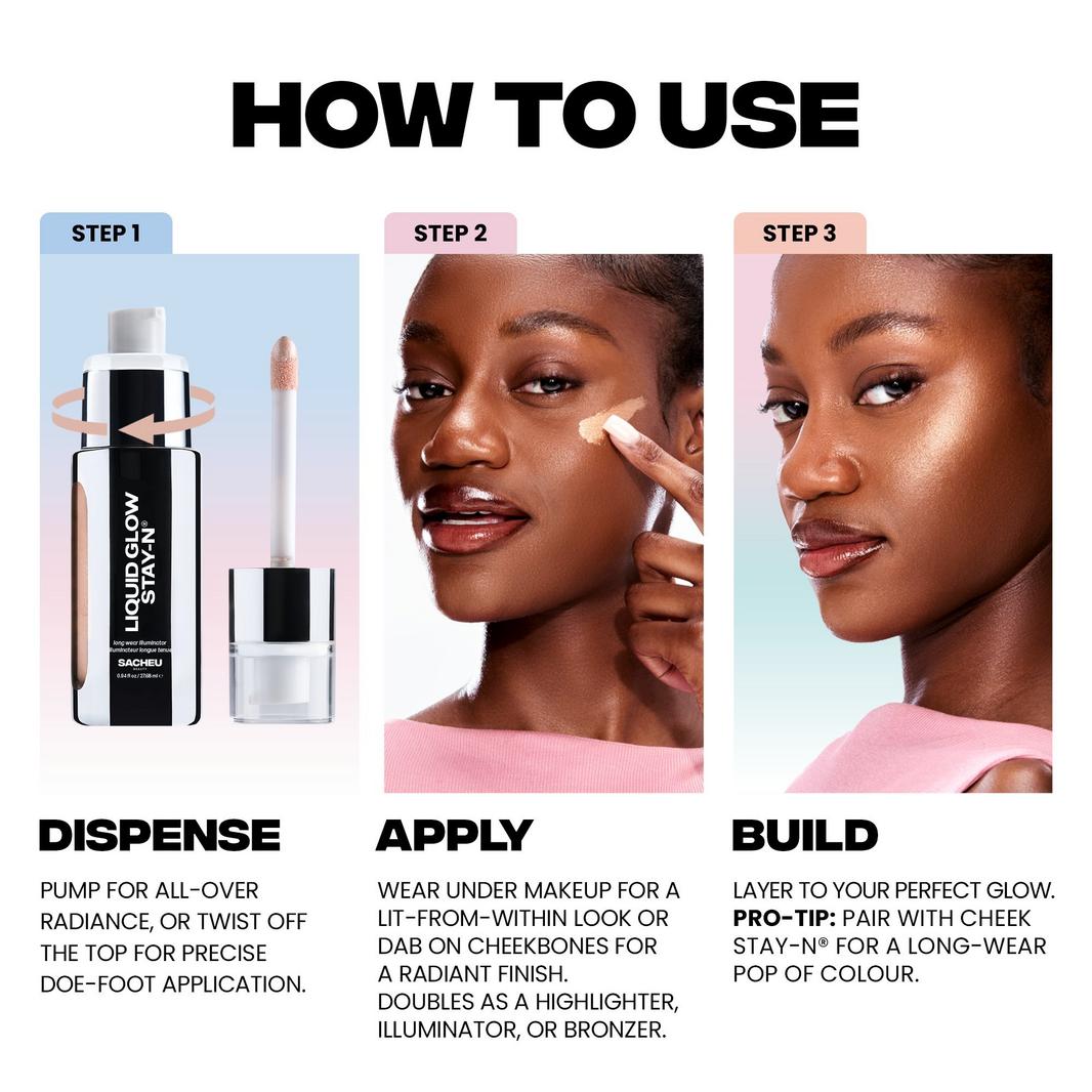 SACHEU Liquid Glow STAY-N All-Day Illuminator