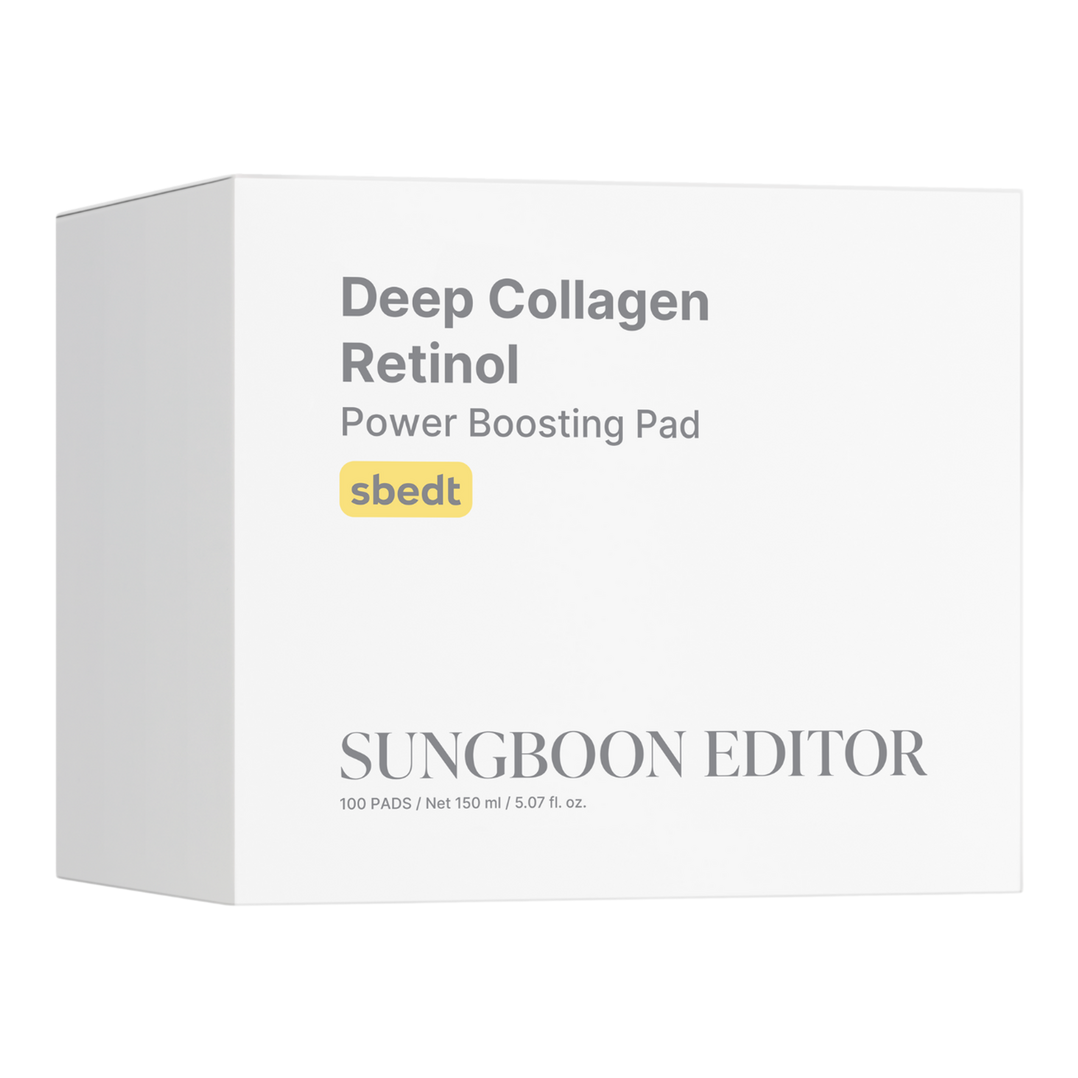 SUNGBOON EDITOR Deep Collagen Retinol Power Boosting Pad