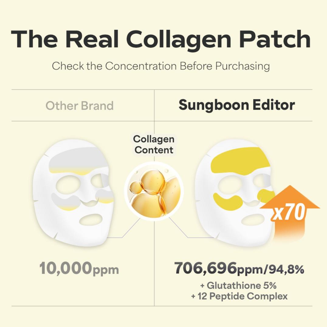 SUNGBOON EDITOR Deep Collagen Melting Patch