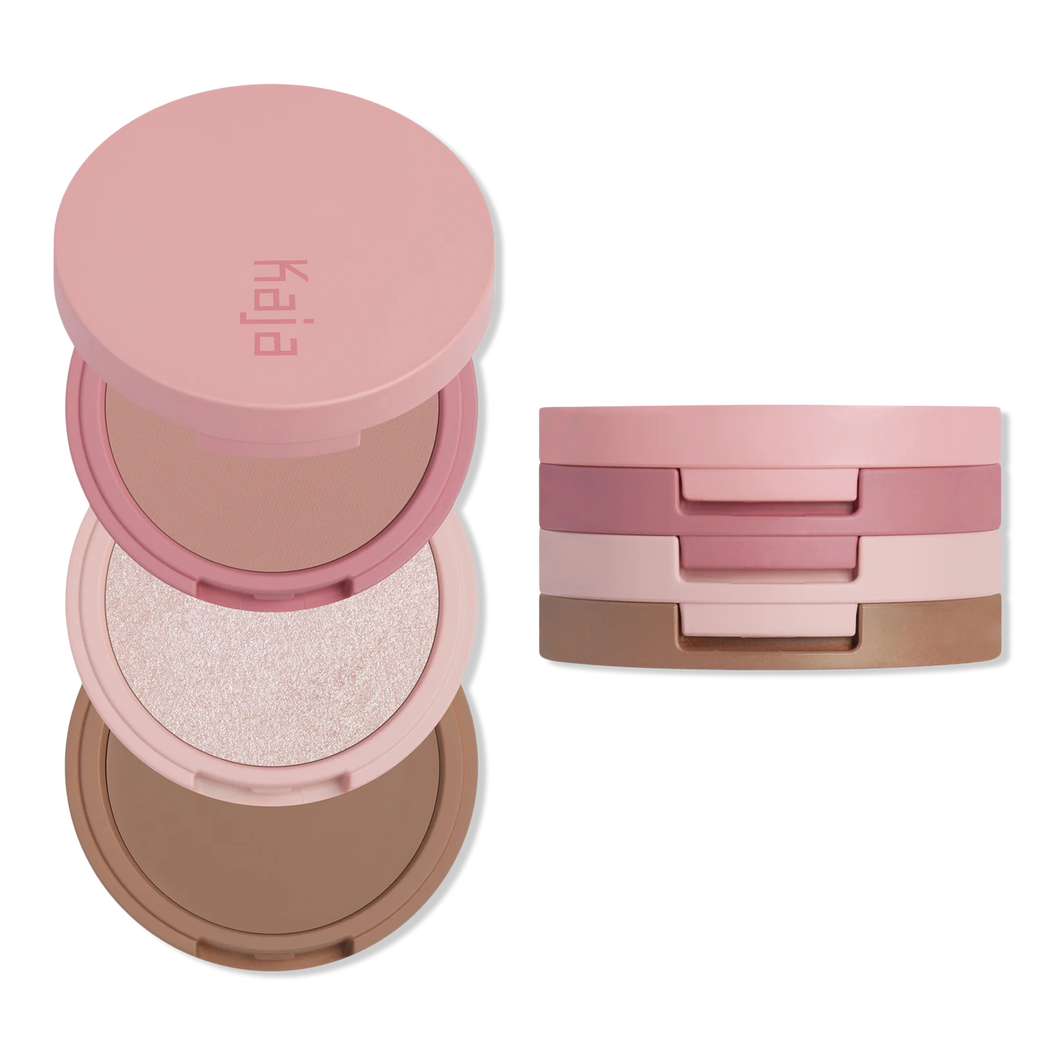 Kaja Play Bento Cream Bronzer, Powder Blush & Highlighter Trio
