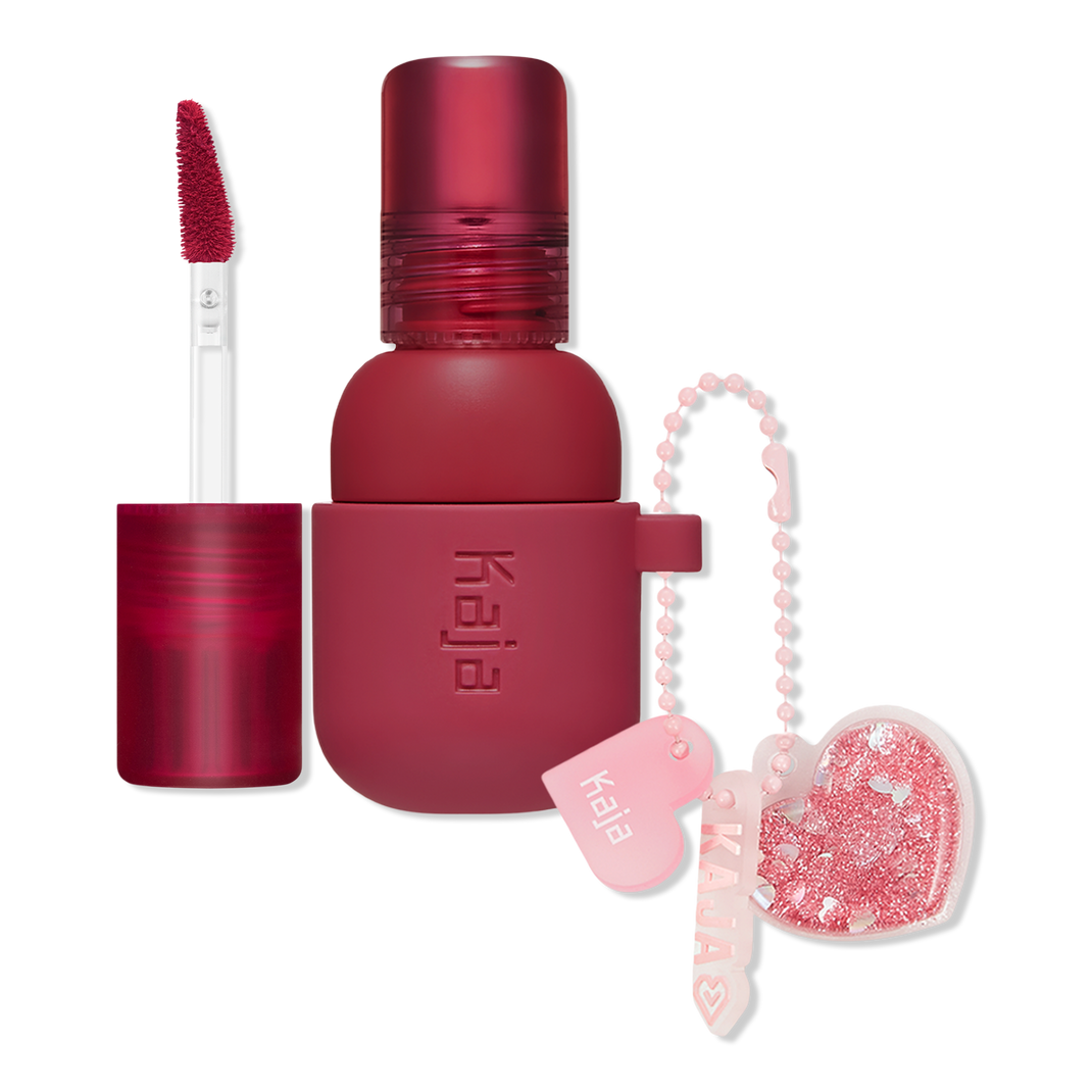 Kaja Jelly Charm Glazed Lip Stain & Blush with Keychain