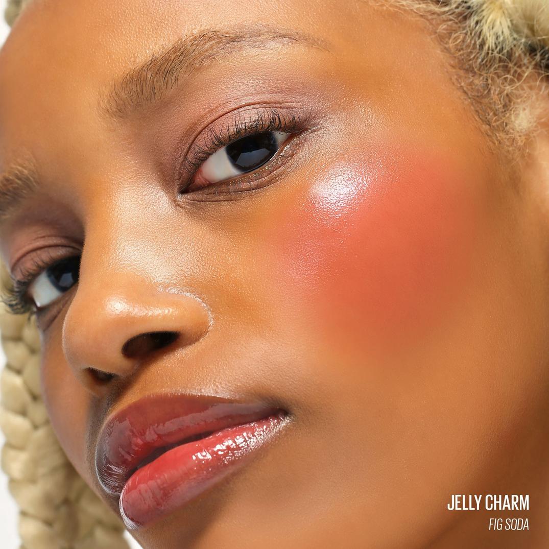 Kaja Jelly Charm Glazed Lip Stain & Blush with Keychain