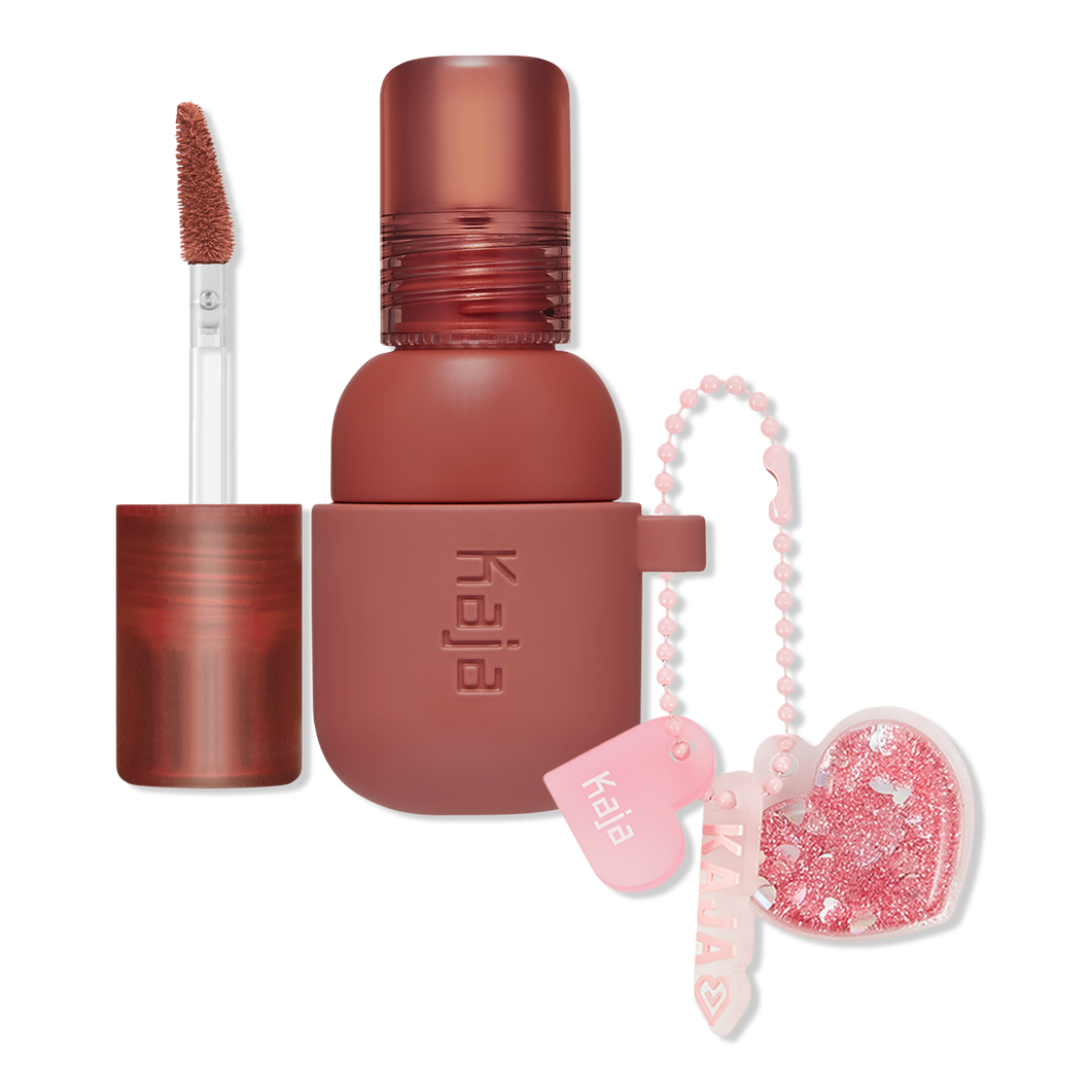 Kaja Jelly Charm Glazed Lip Stain & Blush with Keychain