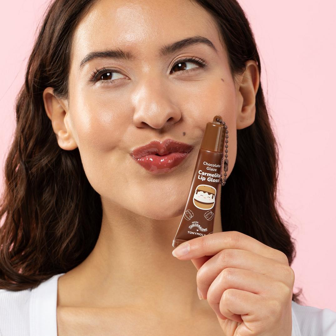 TONYMOLY Squishmallows Keychain Lip Gloss Duo