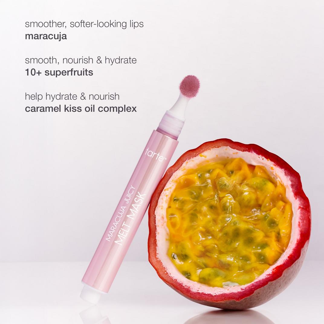 Tarte tarte x Dunkin' Vanilla Icing Maracuja Juicy Melt Mask