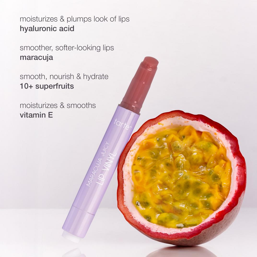 Tarte tarte x Dunkin' Vanilla Icing Maracuja Juicy Lip Vinyl