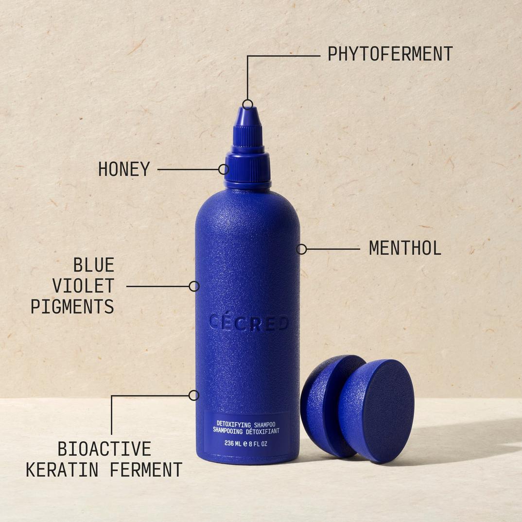 Cecred Detoxifying Shampoo, detail