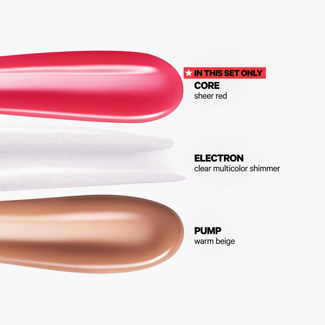 MILK MAKEUP Balmade Variety Pack Full-Size Hydrating Lip Balm Trio