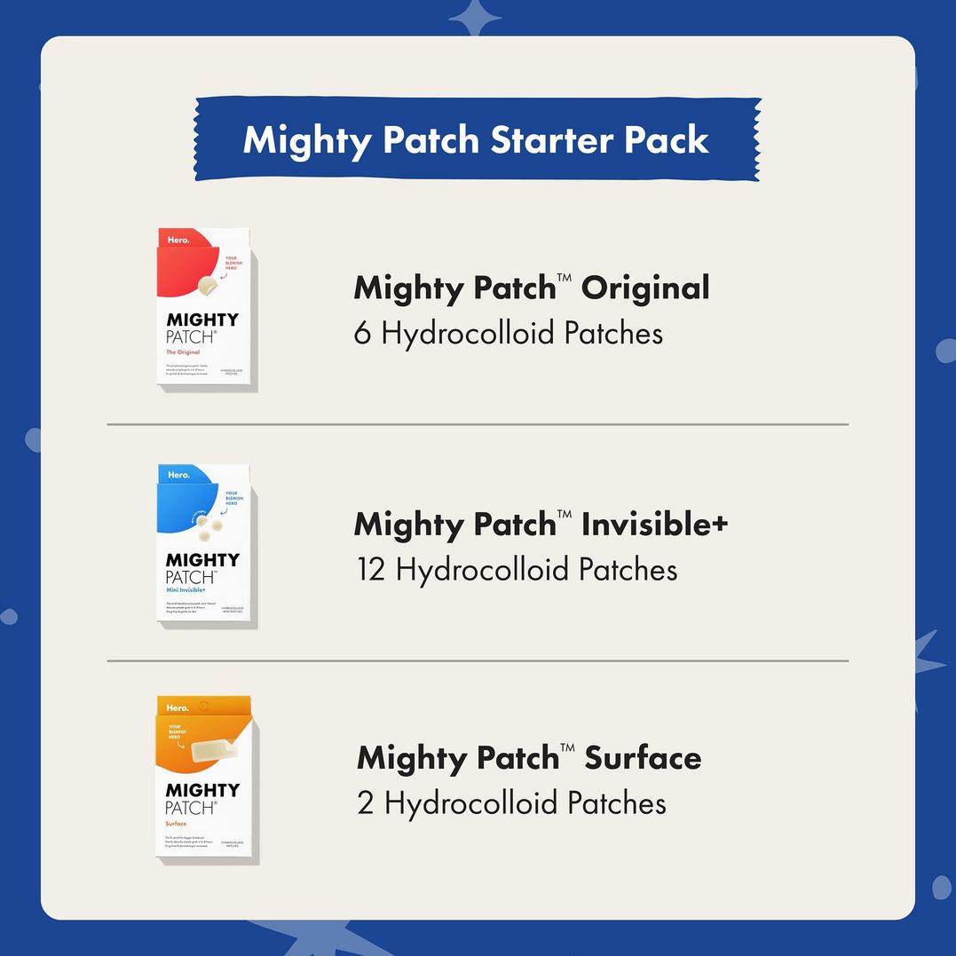 Hero Cosmetics Mighty Patch Starter Pack