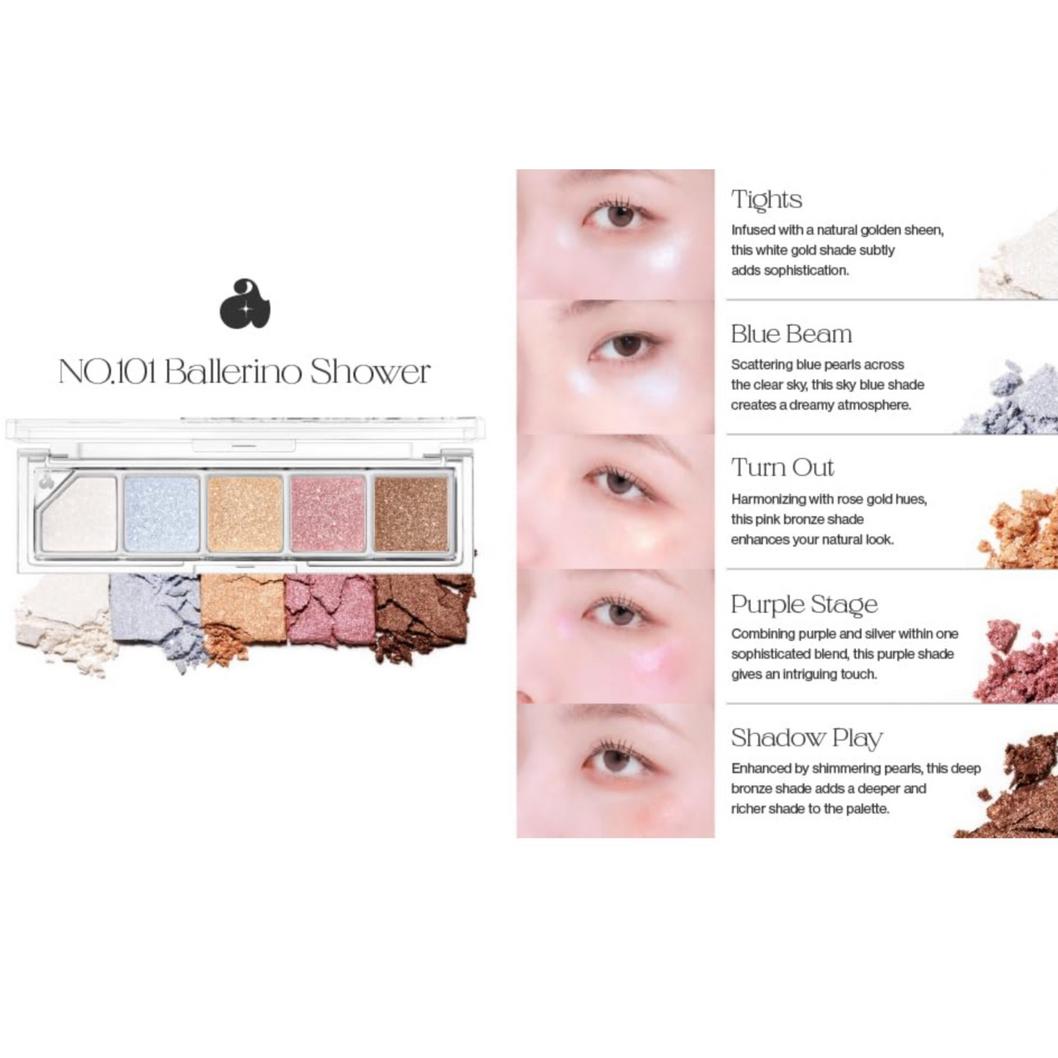 Unleashia Mood Shower Eyeshadow Palette