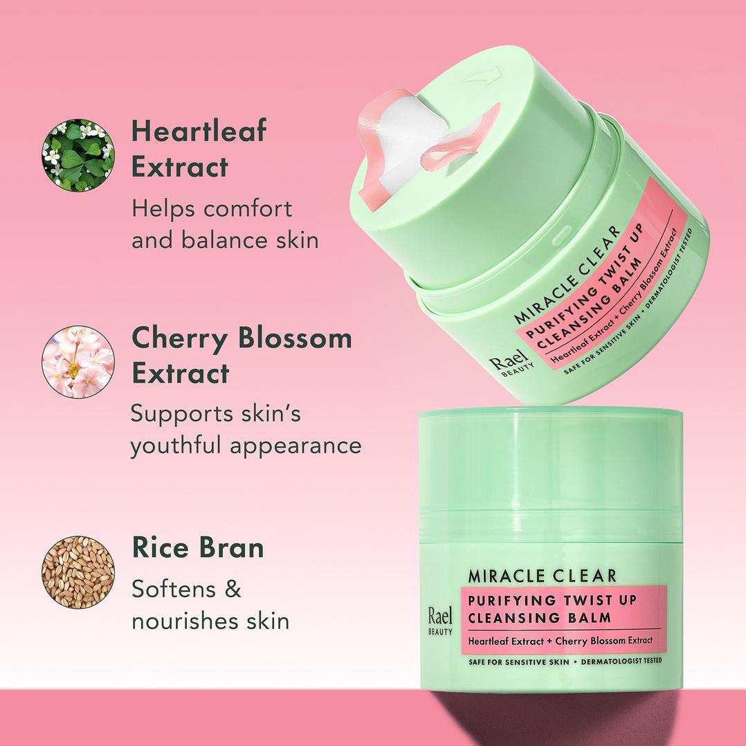 Rael Purifying Twist Up Cleansing Balm