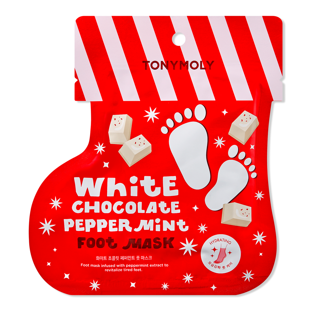 TONYMOLY White Chocolate and Peppermint Hydrating Foot Mask