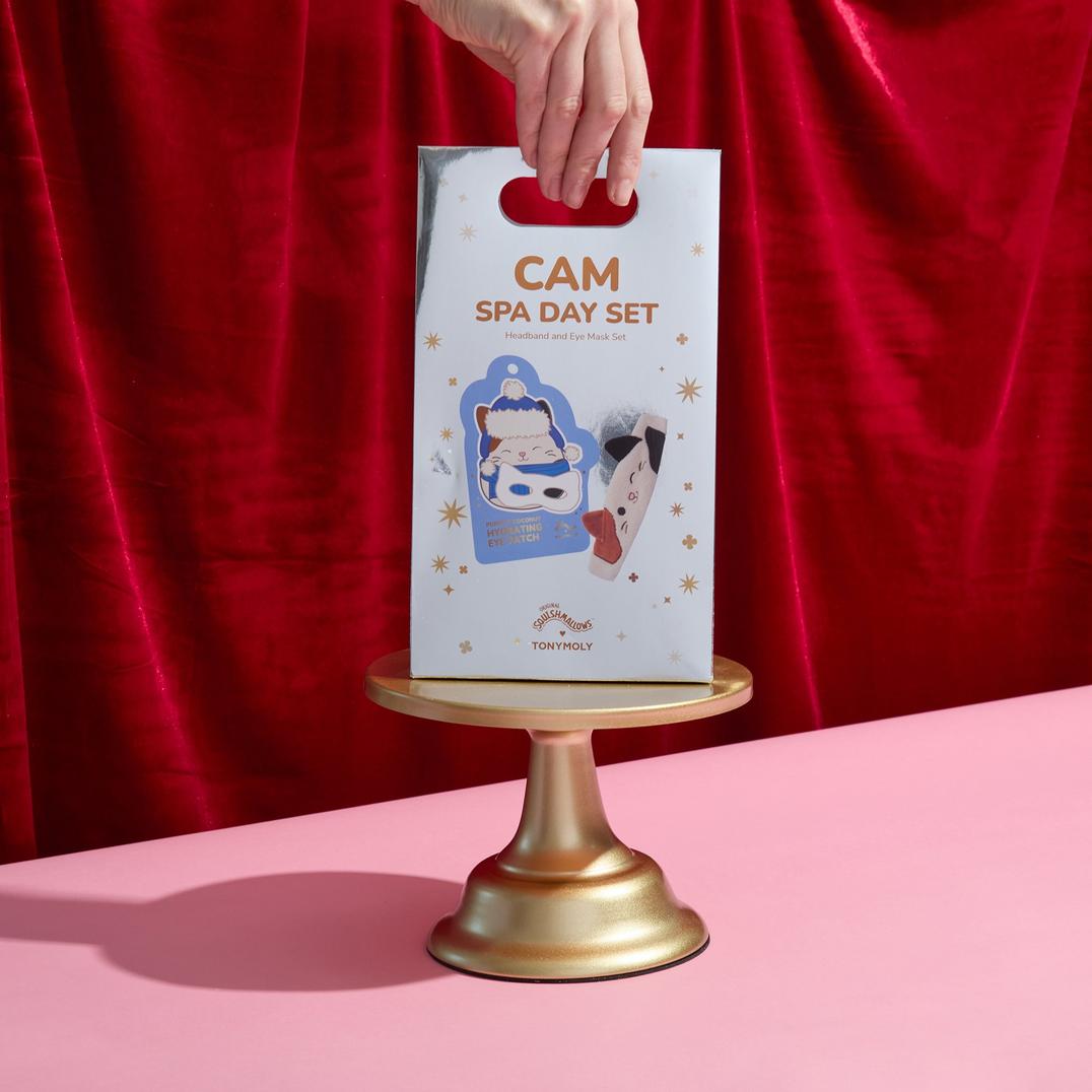 TONYMOLY Squishmallows Cam Eye Mask and Headband Set