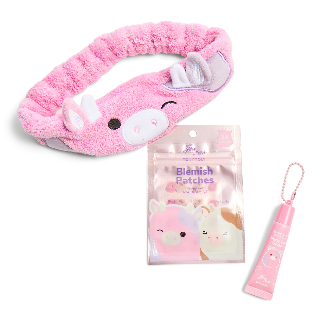 TONYMOLY Squishmallows Perfectly Pink Patty Selfcare Bundle