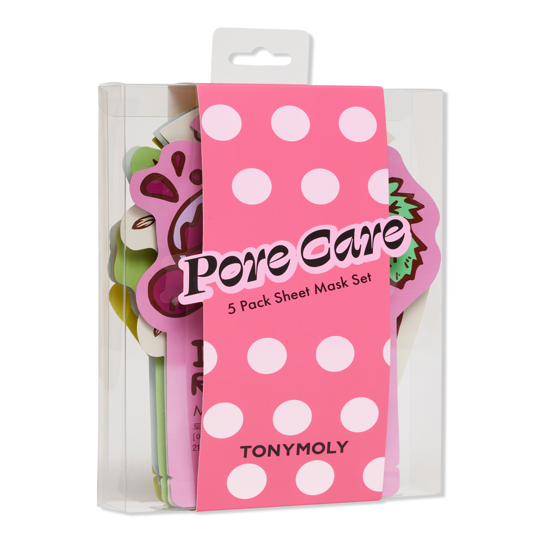 TONYMOLY Pore Care 5 Pack Sheet Mask Set