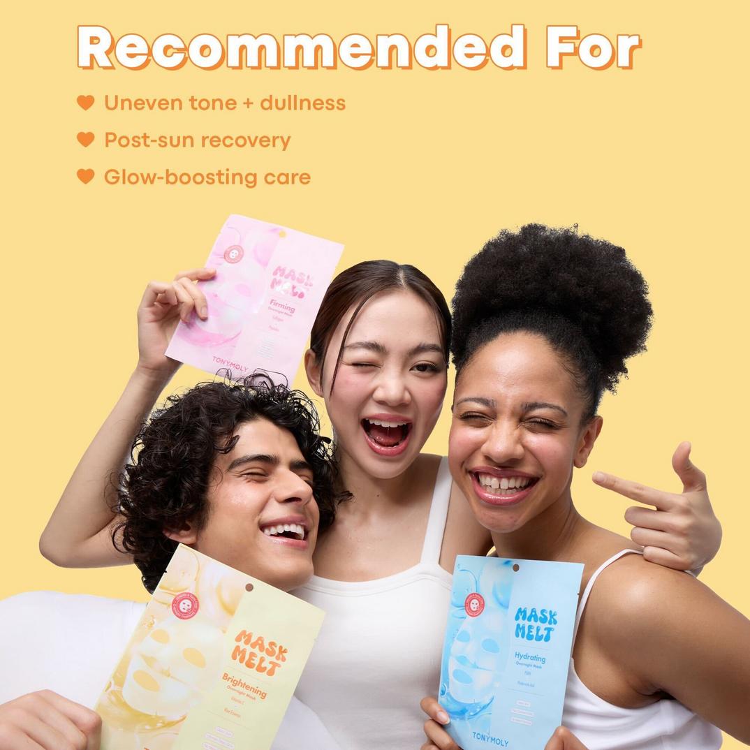 TONYMOLY Mask Melt Vitamin C + Rice Overnight Hydrogel Mask