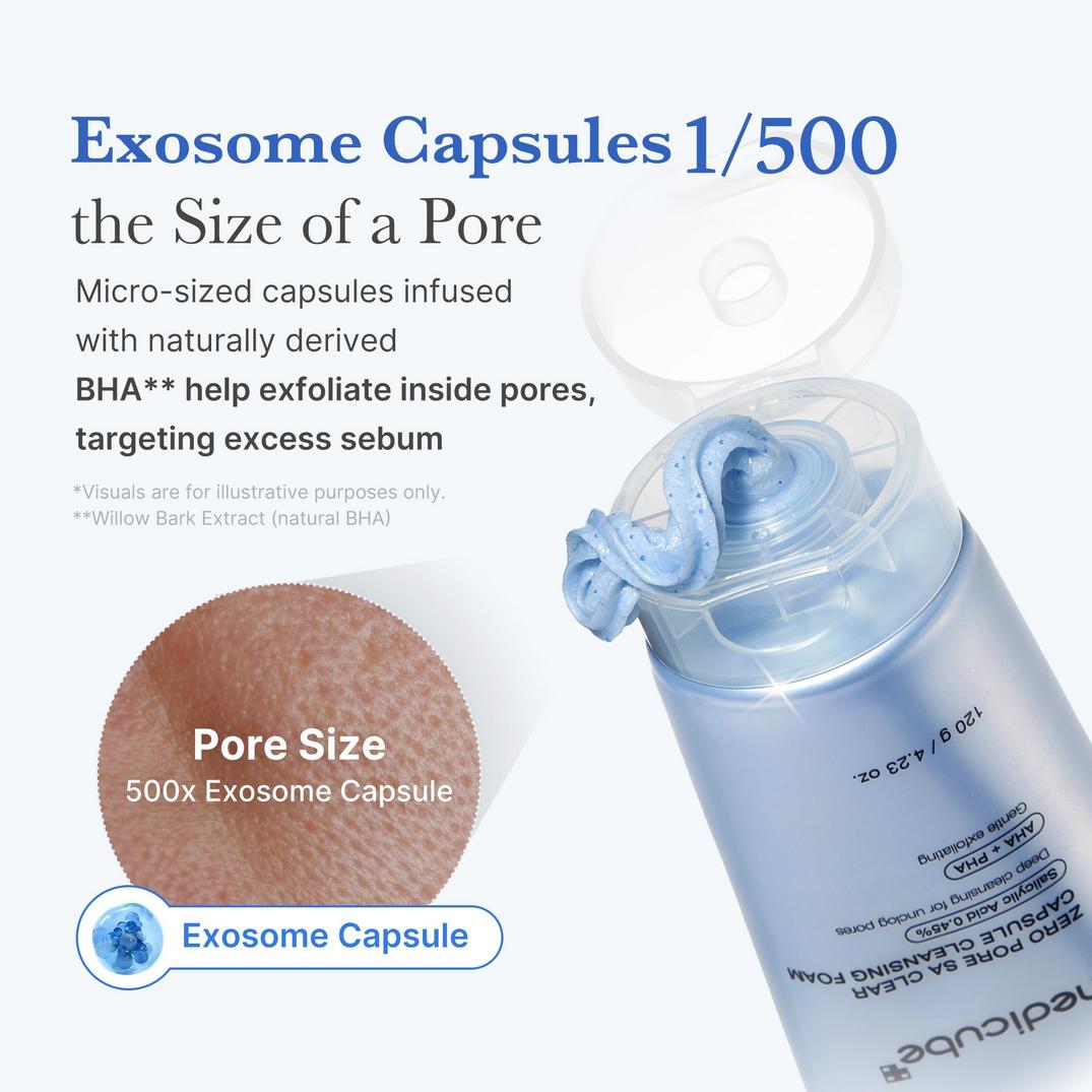 medicube Zero Pore SA Clear Capsule Facial Deep Cleanser
