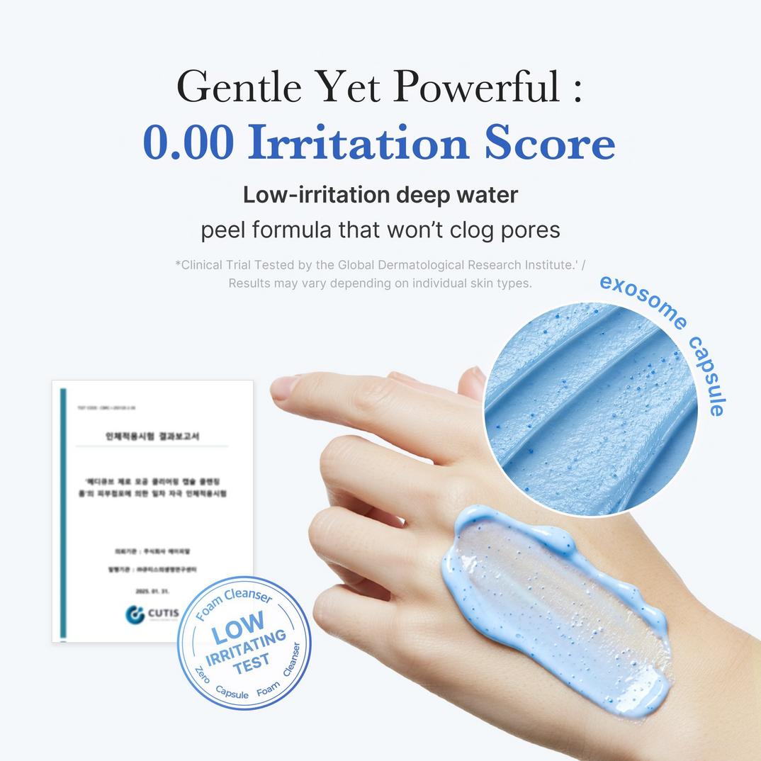 medicube Zero Pore SA Clear Capsule Facial Deep Cleanser