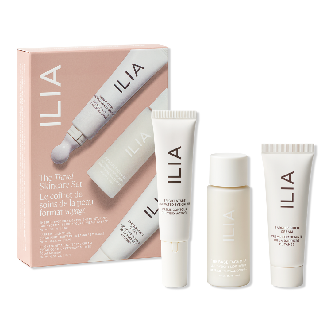 ILIA The Travel Skincare Set - Mini Clean Skincare Essentials Set