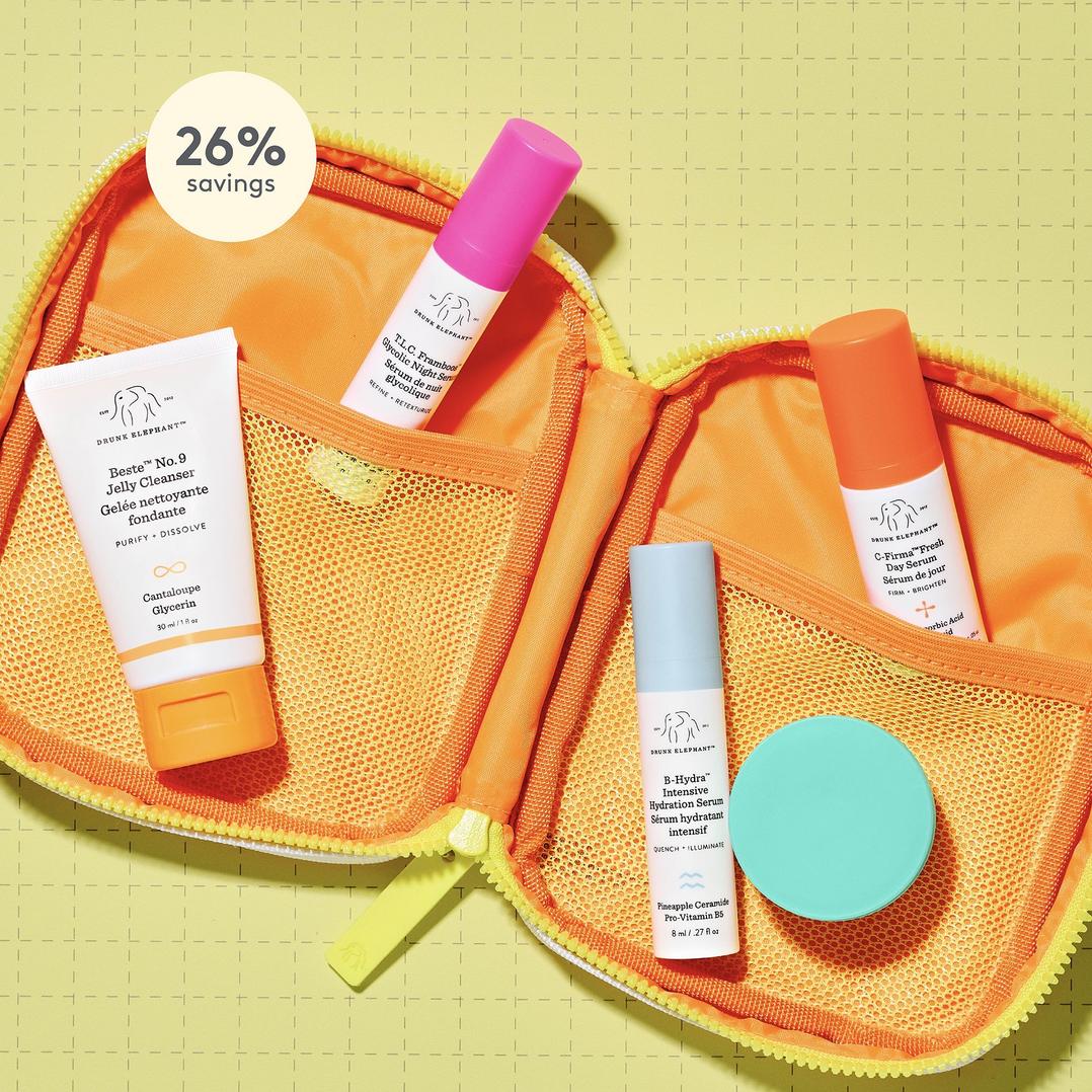 Drunk Elephant The Littles: Travel Skincare Set