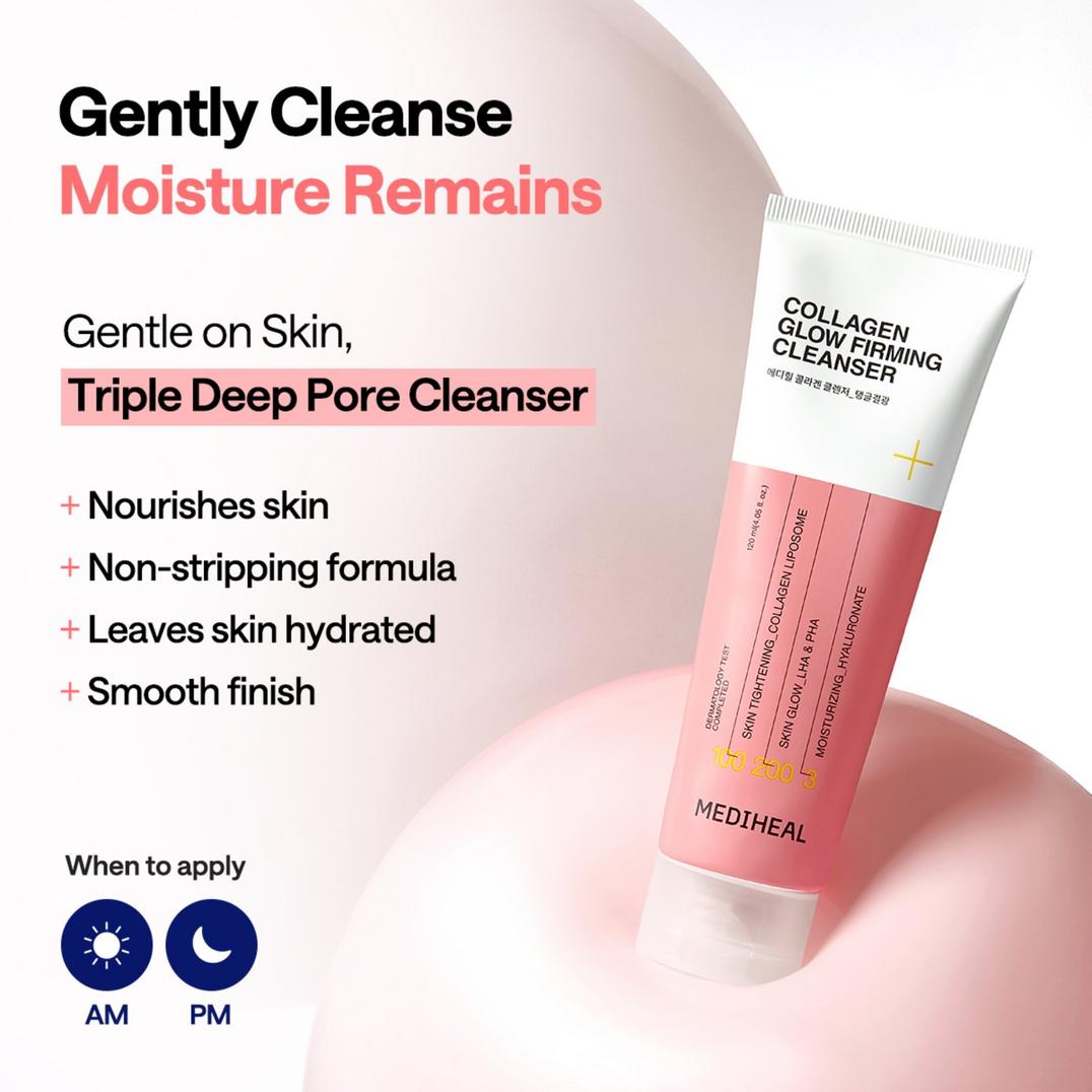 MEDIHEAL Collagen Glow Firming Cleanser