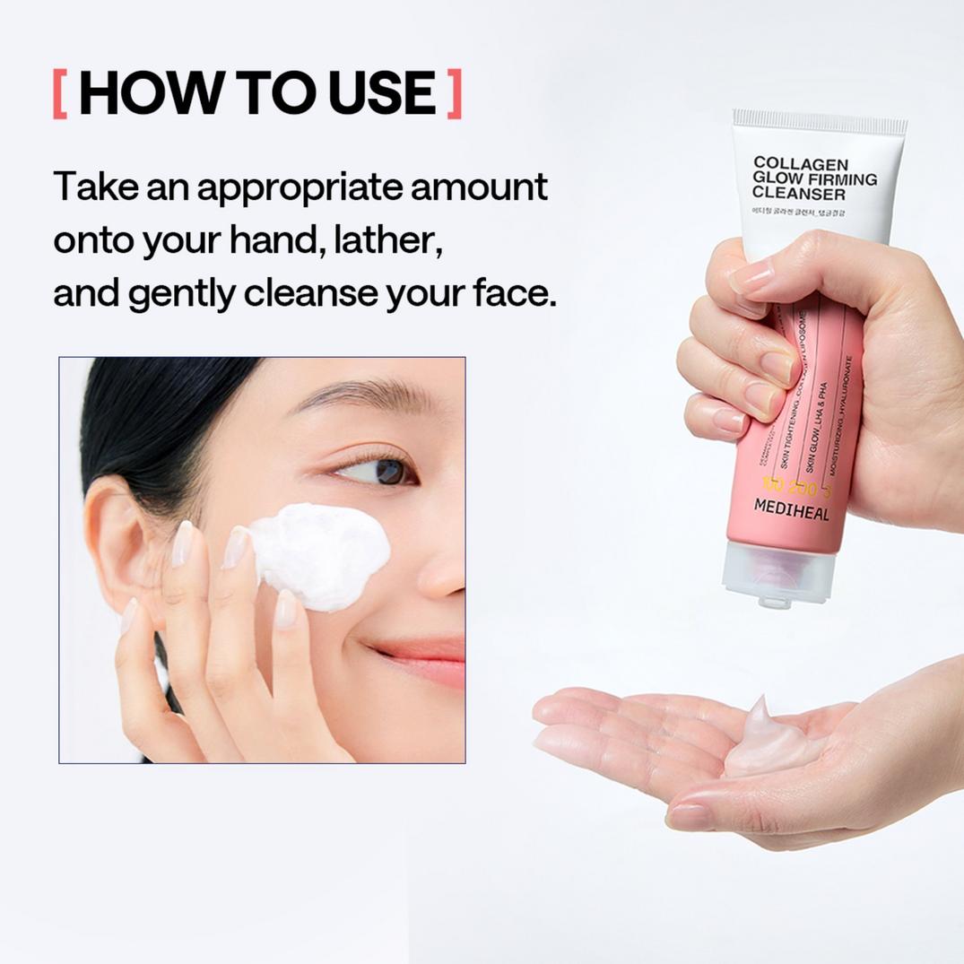 MEDIHEAL Collagen Glow Firming Cleanser