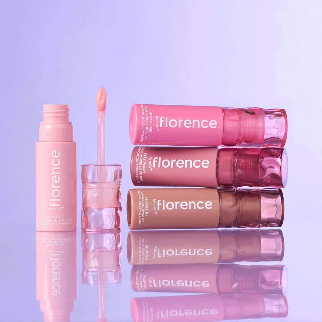 florence by mills Stay Plush Serum Infused Lip Oil Tint