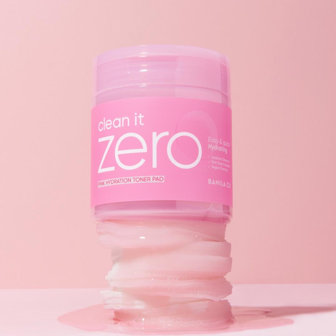 Banila Co Clean it Zero Pink Hydration Toner Pads