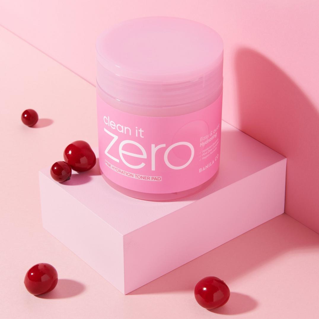 Banila Co Clean it Zero Pink Hydration Toner Pads