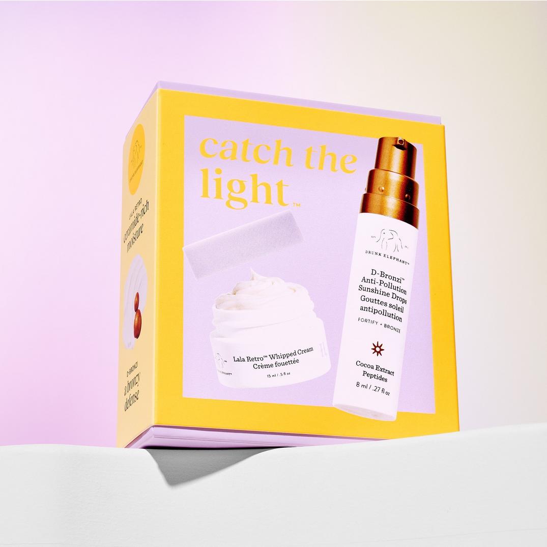 Drunk Elephant Catch the Light: Nourish and Bronze Kit