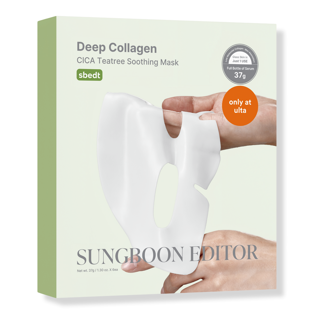 SUNGBOON EDITOR Deep Collagen CICA Teatree Soothing Mask