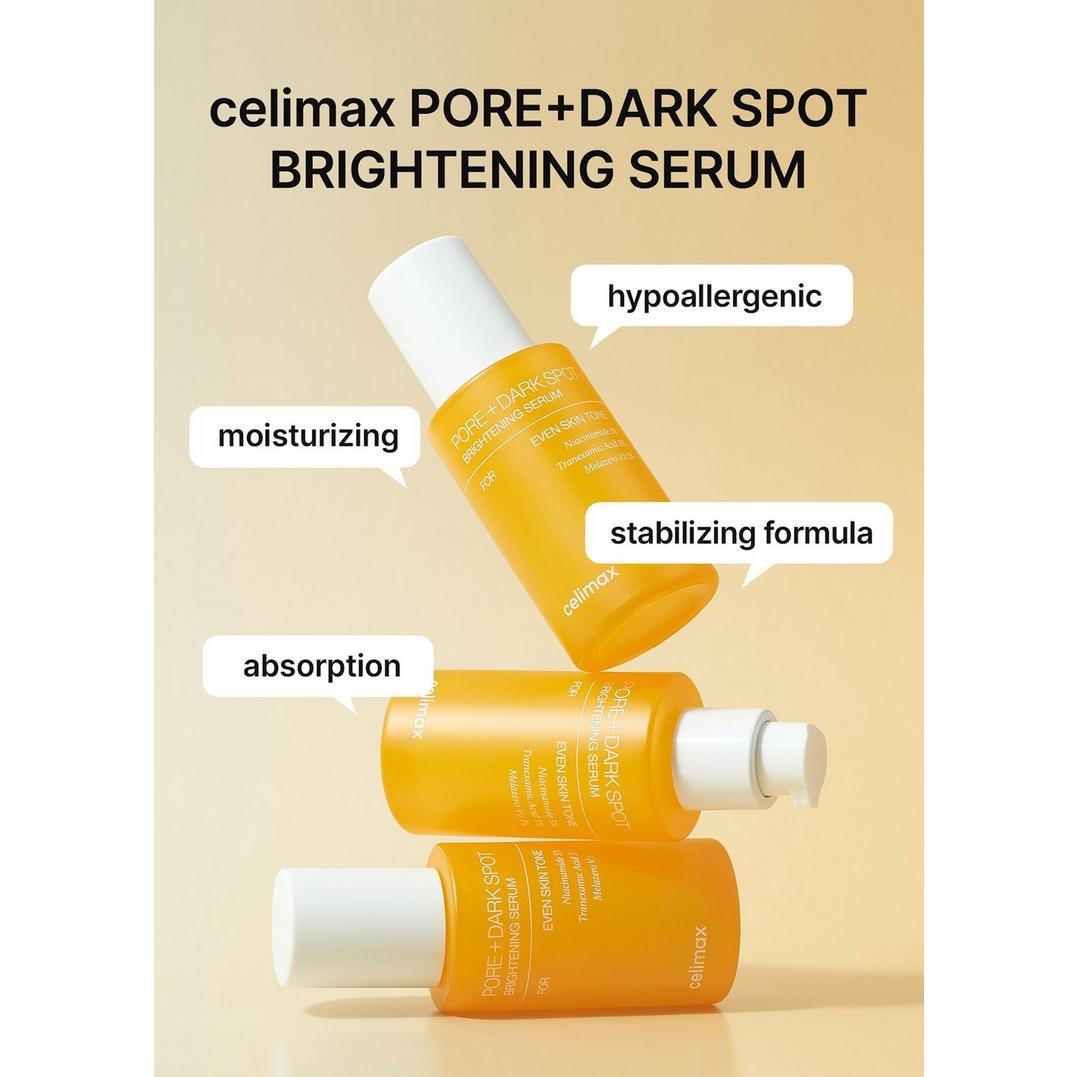 celimax Pore+Dark Spot Brightening Serum