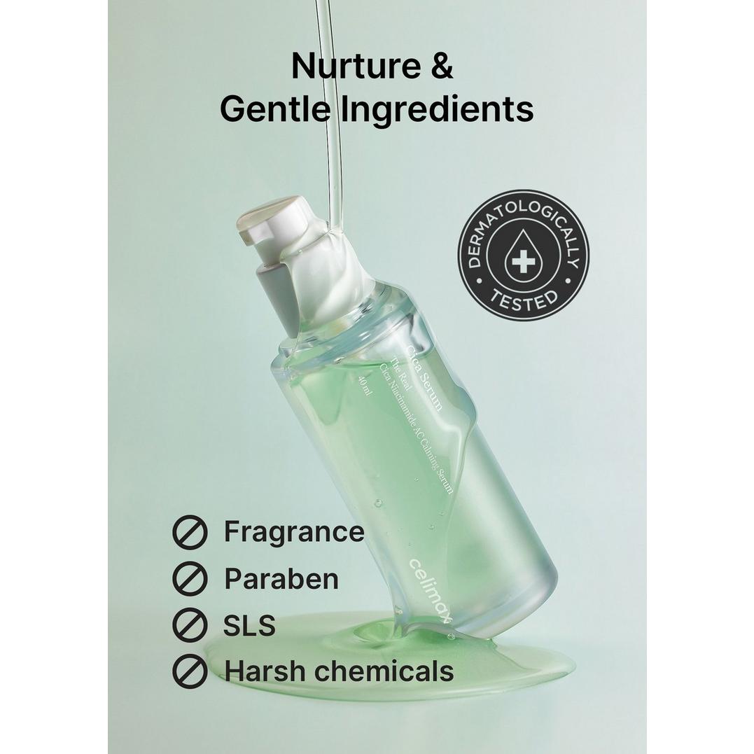 celimax The Real Cica Niacinamide AC Calming Serum