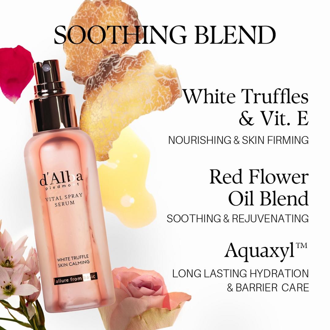 d'Alba Piedmont White Truffle Vital Calming Spray Serum