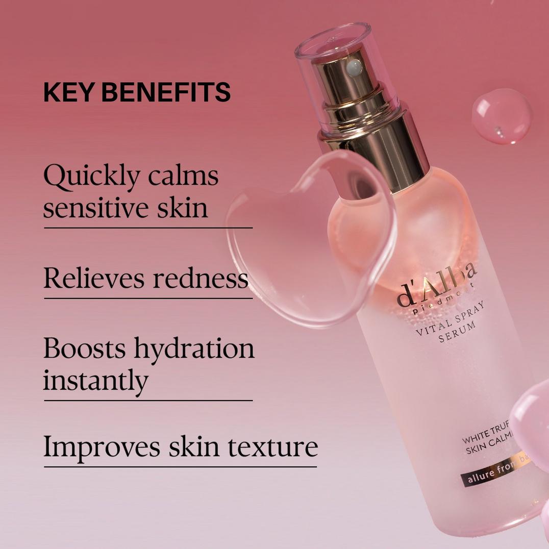 d'Alba Piedmont White Truffle Vital Calming Spray Serum