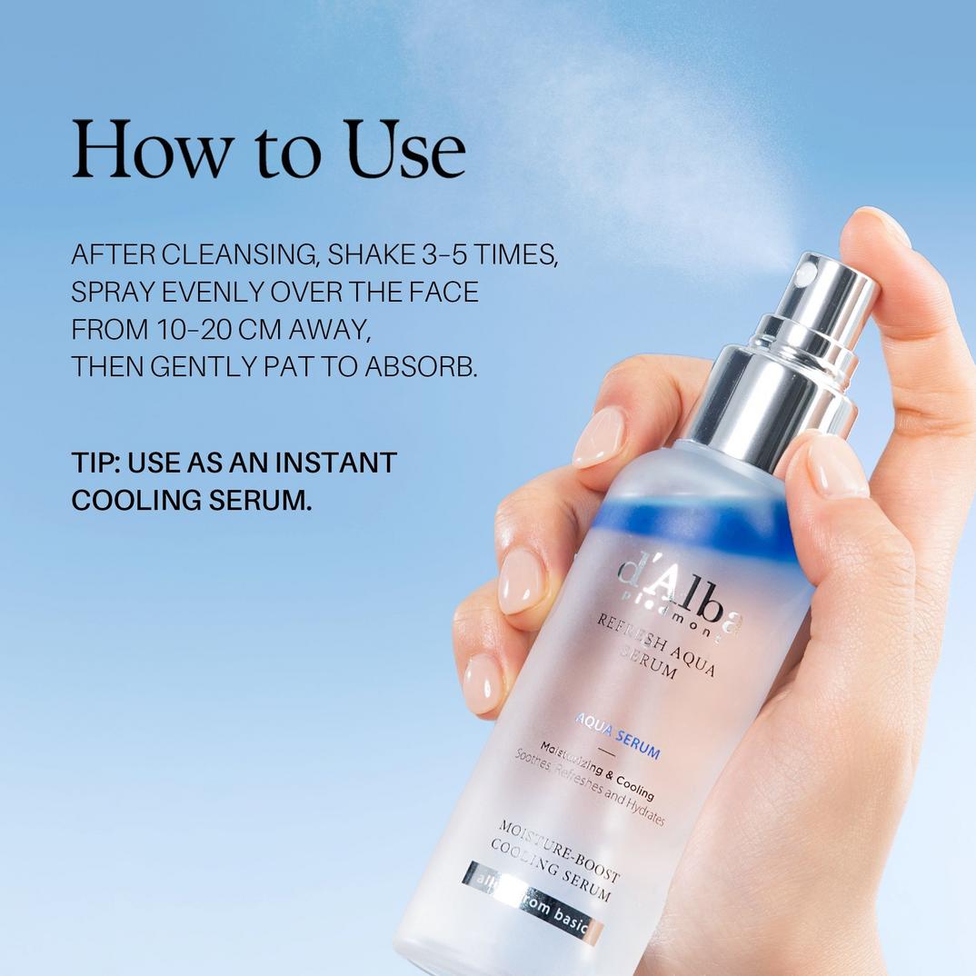 d'Alba Piedmont White Truffle Refresh Aqua Serum Spray
