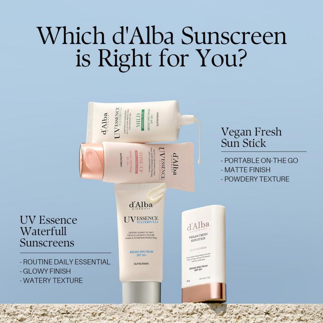 d'Alba Piedmont Vegan Fresh Sun Stick Broad Spectrum 50+