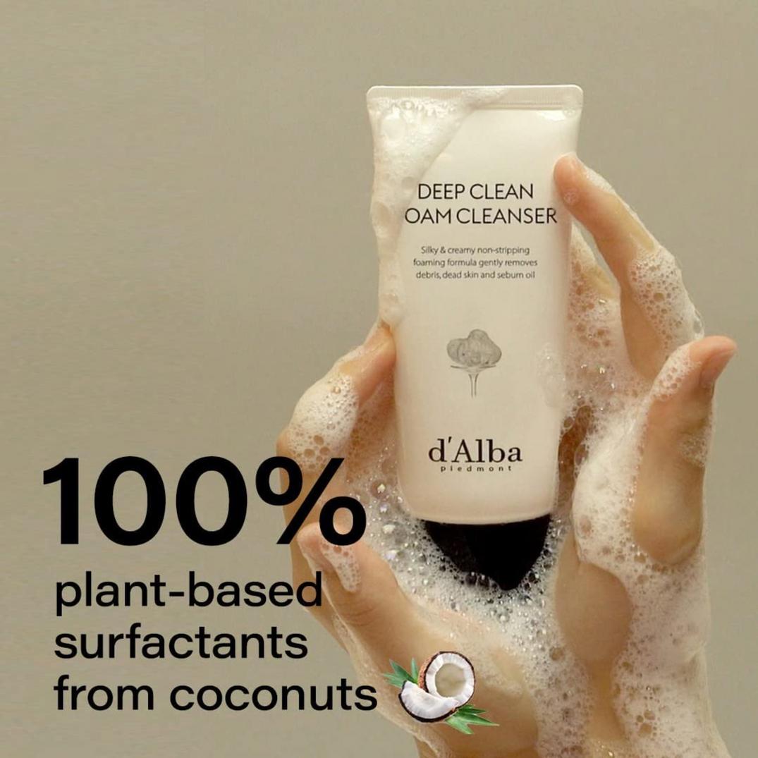 d'Alba Piedmont White Truffle Deep Clean Foam Cleanser