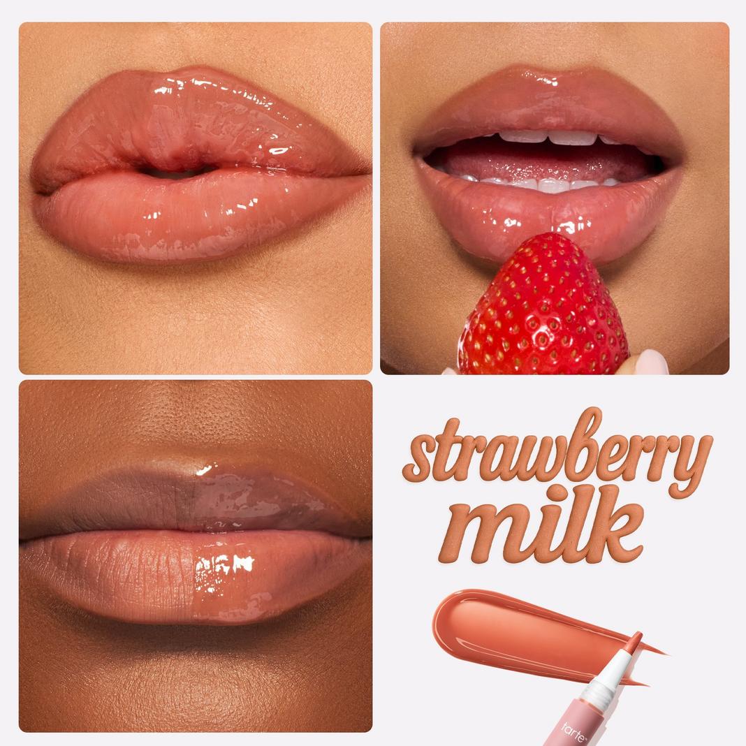 Tarte Maracuja Juicy Lip Plumping Peptide Gloss with Charm