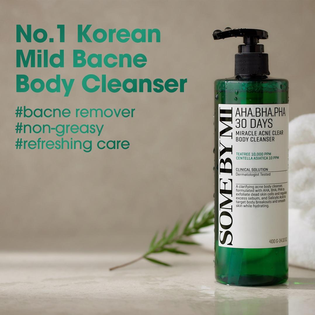 SOME BY MI AHA BHA PHA 30 Days Miracle Acne Clear Body Cleanser