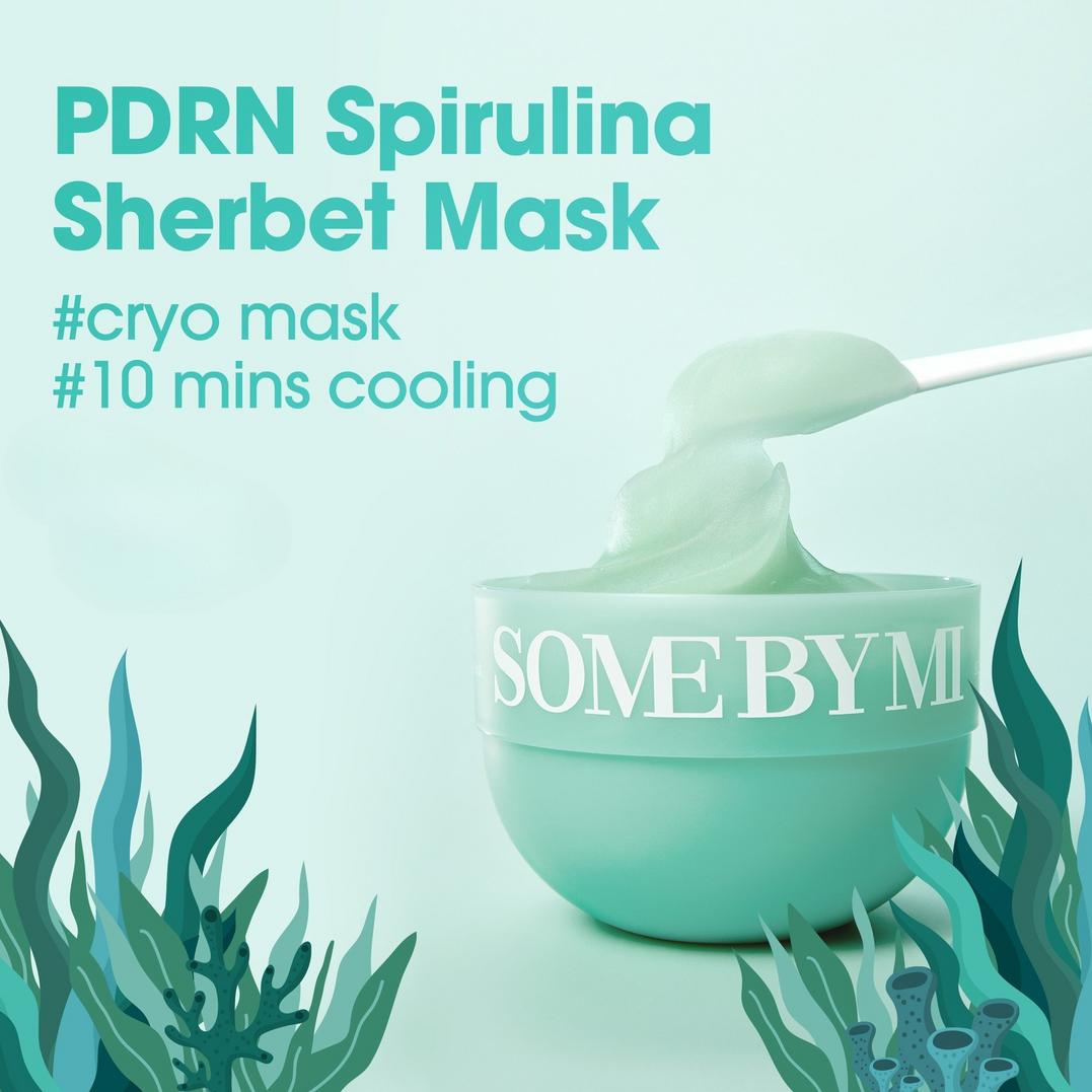 SOME BY MI PDRN Spirulina Soothing Sherbet Mask