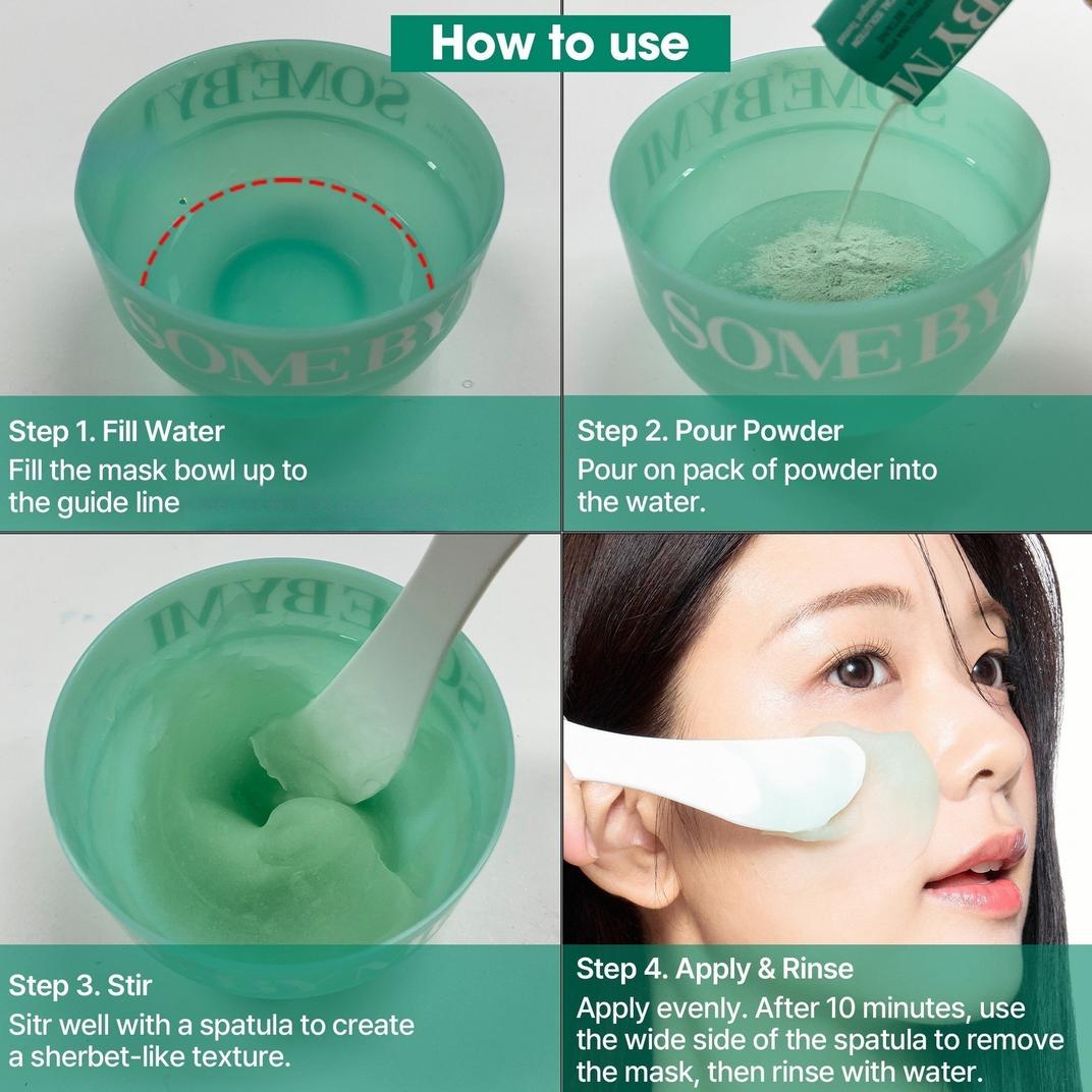 SOME BY MI PDRN Spirulina Soothing Sherbet Mask