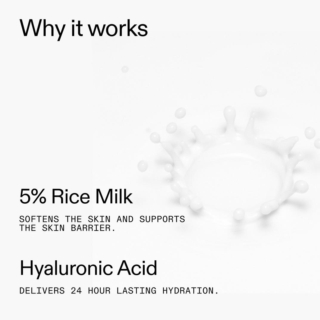 The INKEY List Hydrating Cream-To-Milk Cleanser with Hyaluronic Acid