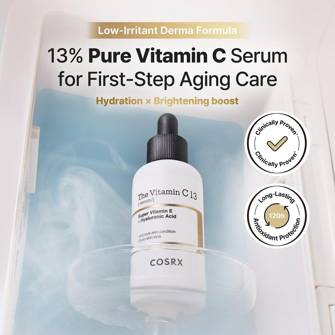 COSRX The Vitamin C 13 Serum with Super Vitamin E & Hyaluronic Acid