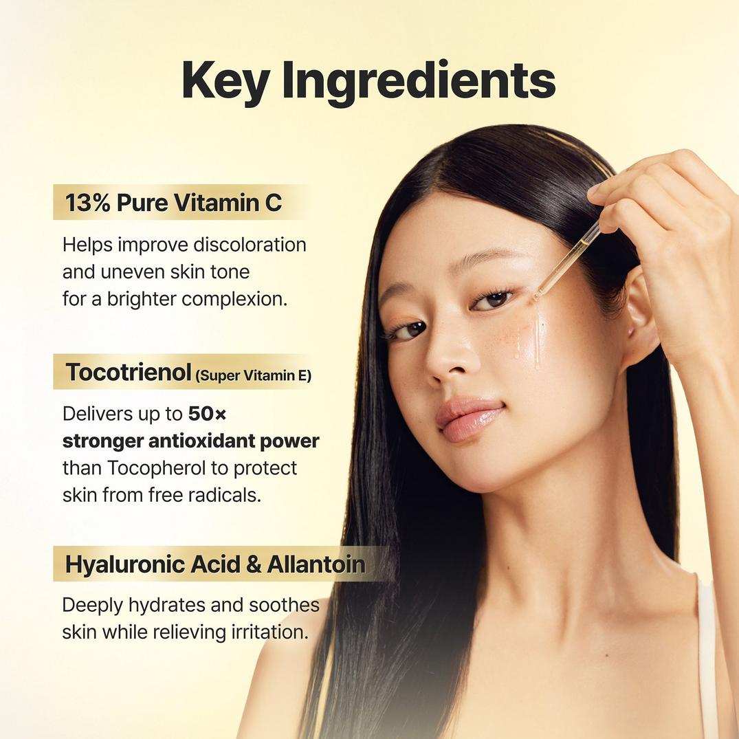 COSRX The Vitamin C 13 Serum with Super Vitamin E & Hyaluronic Acid