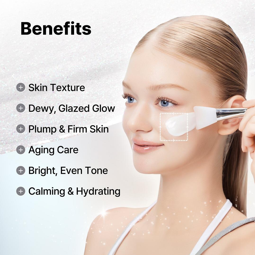 COSRX PDRN Exosome Skinplaning Glaze Mask with Collagen & Peptide