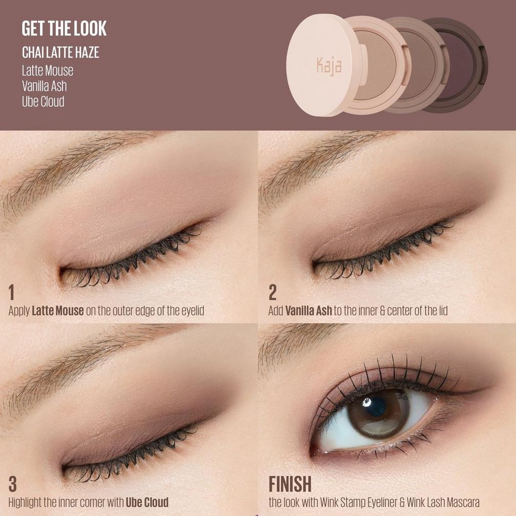 Kaja Beauty Bento Stacked Eyeshadow Trio