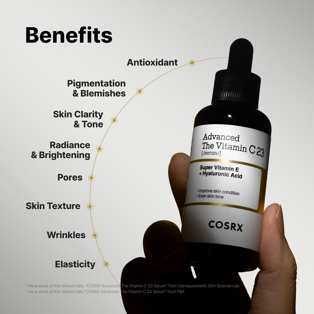 COSRX Advanced The Vitamin C 23 Serum with Super Vitamin E & Hyaluronic Acid