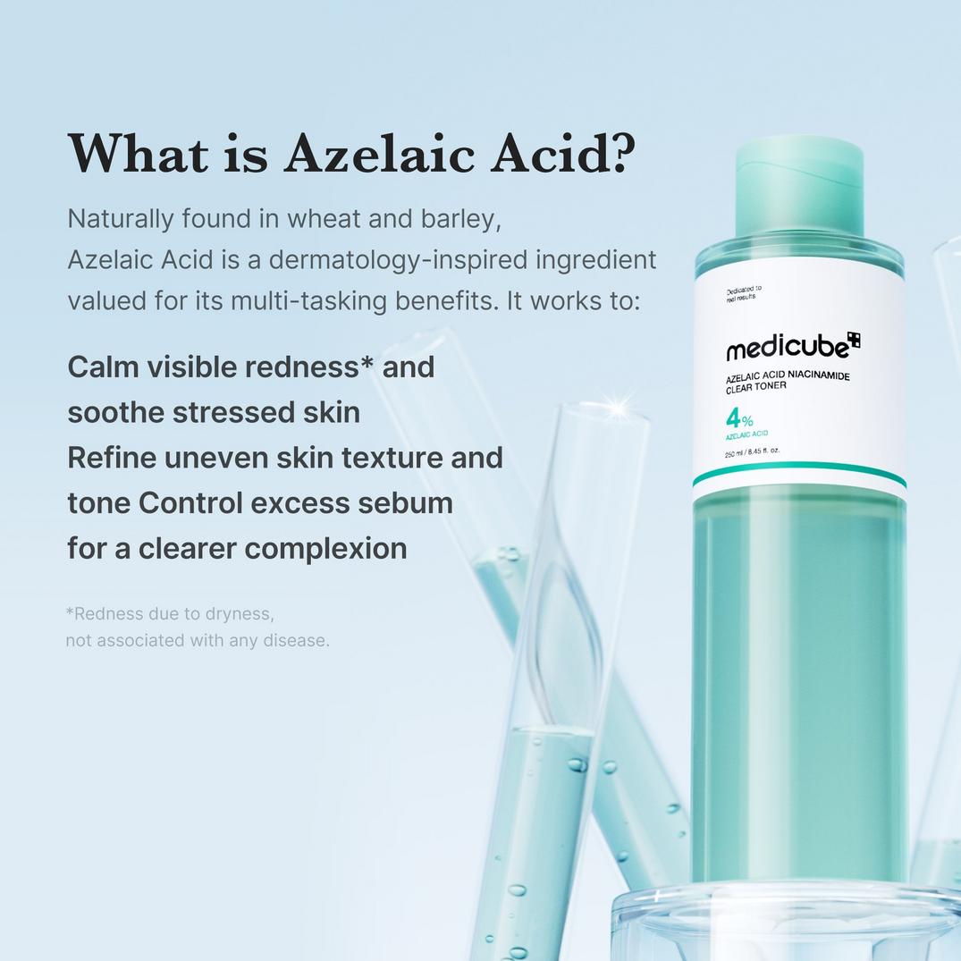 medicube Azelaic Acid Niacinamide Clarifying Toner