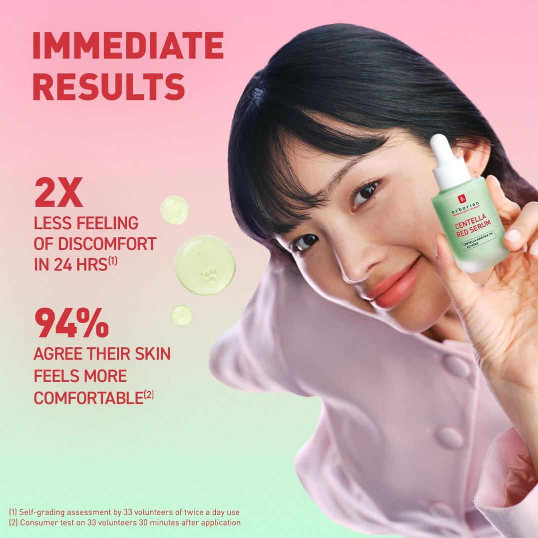 Erborian Centella Red Serum with Korean Centella Asiatica Extract